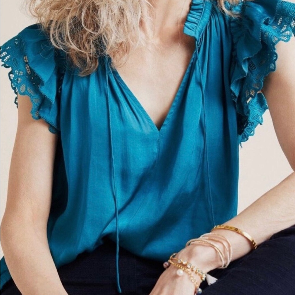 Anthropologie Current Air Tops NWOT